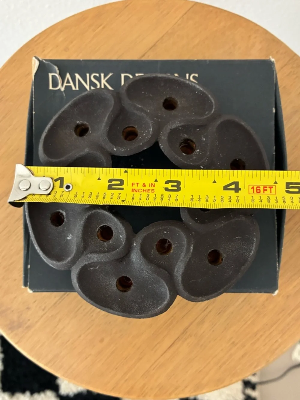 1960s Dansk Lotus Candle Holder
